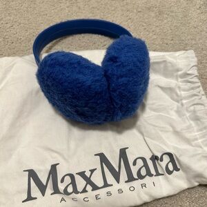 MaxMara teddy blue Earmuffs